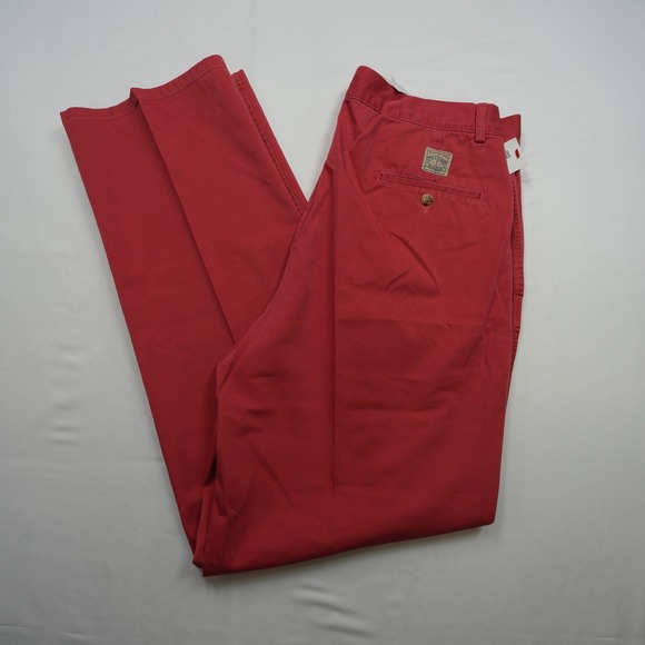 Vintage NWT Polo Ralph Lauren Pants Mens (Fits 33X34) Chino Classic Fit Cotton